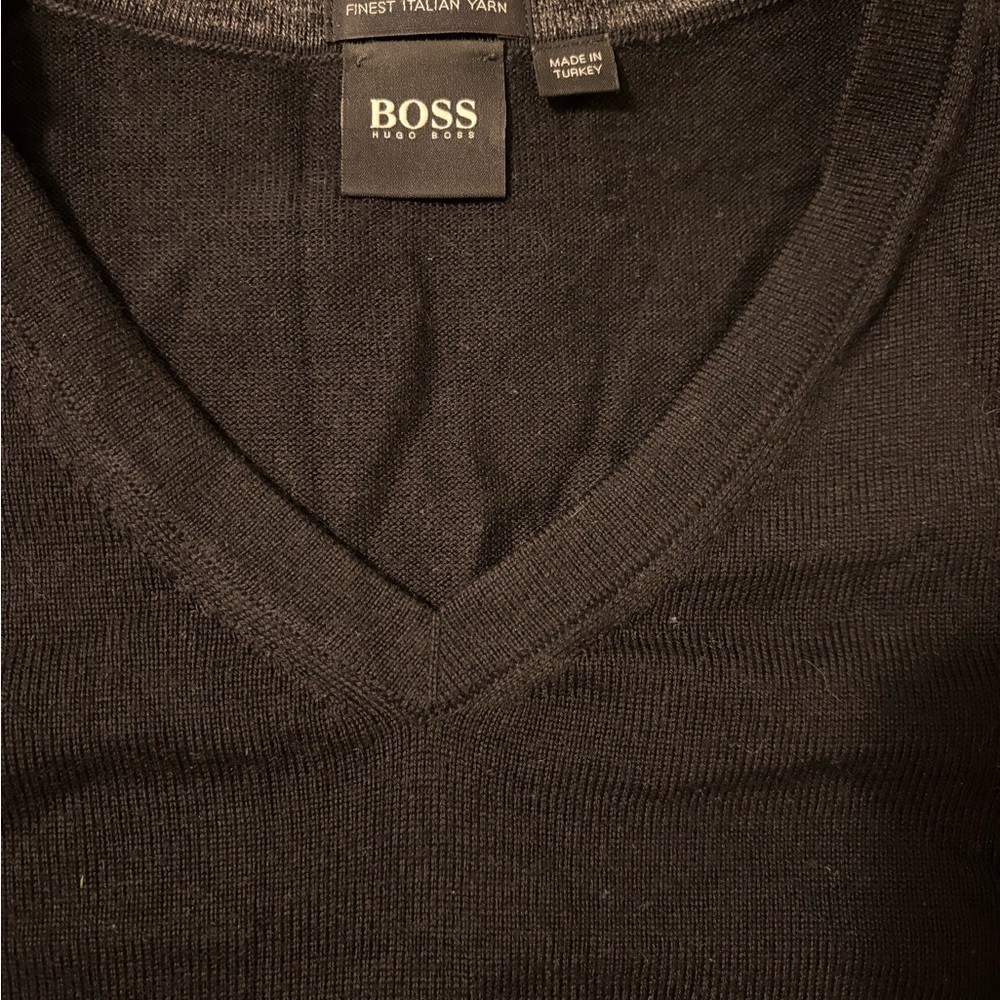 Boss Black V-Neck Knitwear